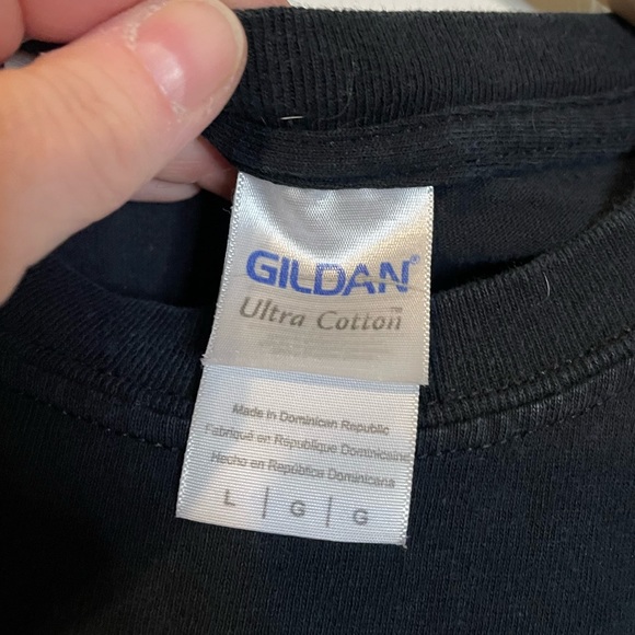 Gildan b&w Ektomorf ‘Groove Assault Tour 2016’ graphic band tee unisex sz L - Picture 4 of 7